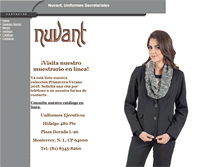 Tablet Screenshot of nuvant.net